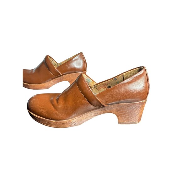 BOC classic clogs women’s size 8 brown leather - Picture 8 of 8